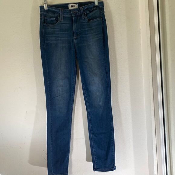 PAIGE Premium Womens Blue Denim Jeans - Picture 12 of 12